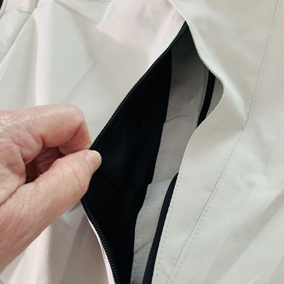 Merence Jacket Men XL Beige Outdoor Weathergear Sport Oscilator Hooded Comfy NWT - Picture 16 of 16